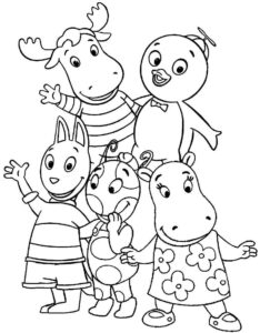 Desenho de Desenhos Backyardigans Para Colorir Amigos