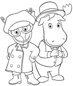 Desenho de Desenhos Backyardigans Para Colorir Bonitos