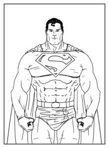 Desenho de Desenhos Da Liga Da Justica Para Colorir 16