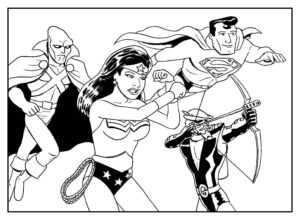 Desenho de Desenhos Da Liga Da Justica Para Colorir 8