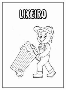 Desenho de Desenhos Das Profissoes Para Colorir 10