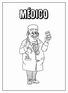 Desenho de Desenhos Das Profissoes Para Colorir 2