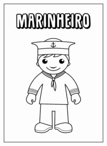Desenho de Desenhos Das Profissoes Para Colorir 6