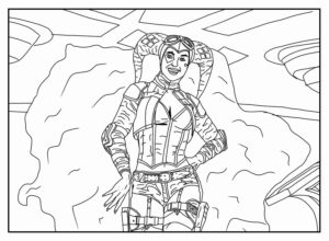 Desenho de Desenhos De Arlequina Para Colorir 22
