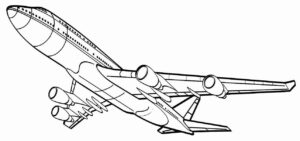 Desenho de Desenhos De Aviao Para Colorir 13