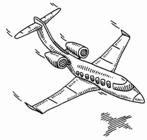 Desenho de Desenhos De Aviao Para Colorir 15