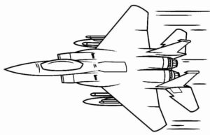 Desenho de Desenhos De Aviao Para Colorir 16