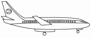 Desenho de Desenhos De Aviao Para Colorir 5