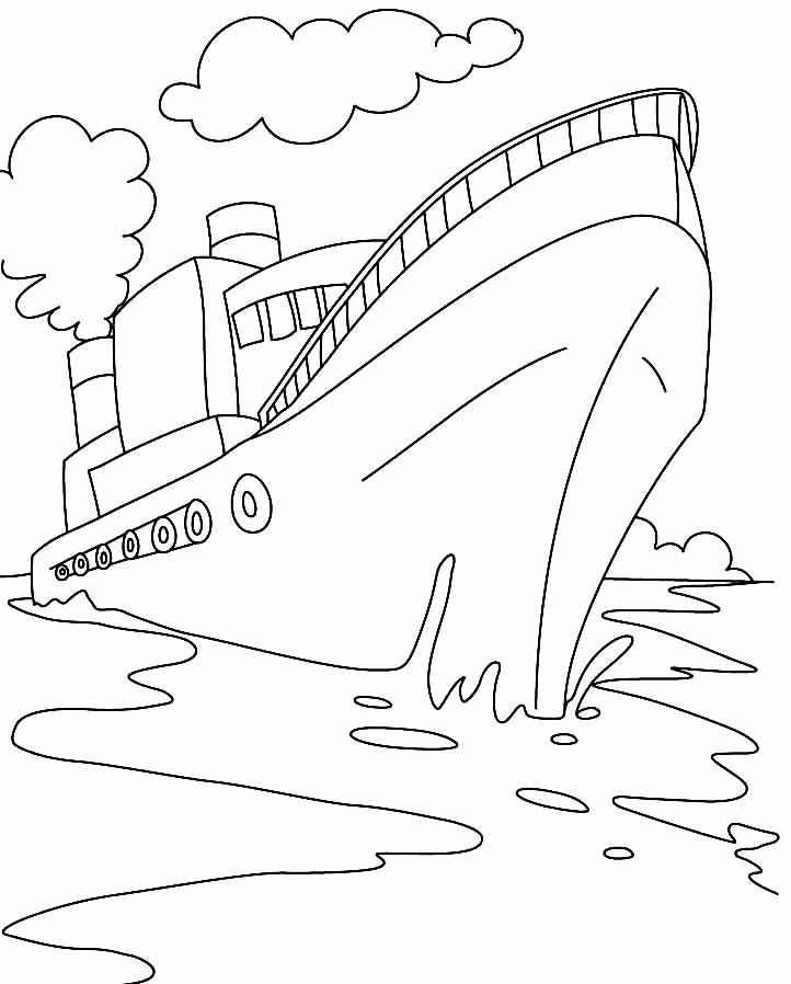 Desenho de Desenhos De Barco E Navio Para Colorir 4