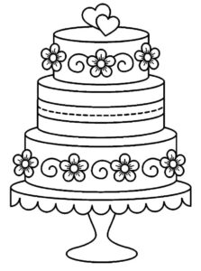 Desenho de Desenhos De Bolo De Aniversario 35