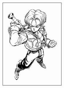 Desenho de Desenhos Para Colorir Dragon Ball Z 16
