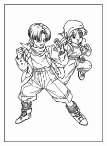 Desenho de Desenhos Para Colorir Dragon Ball Z 17