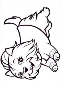 Desenho de Desenhos Polly Pocket Para Colorir Dog