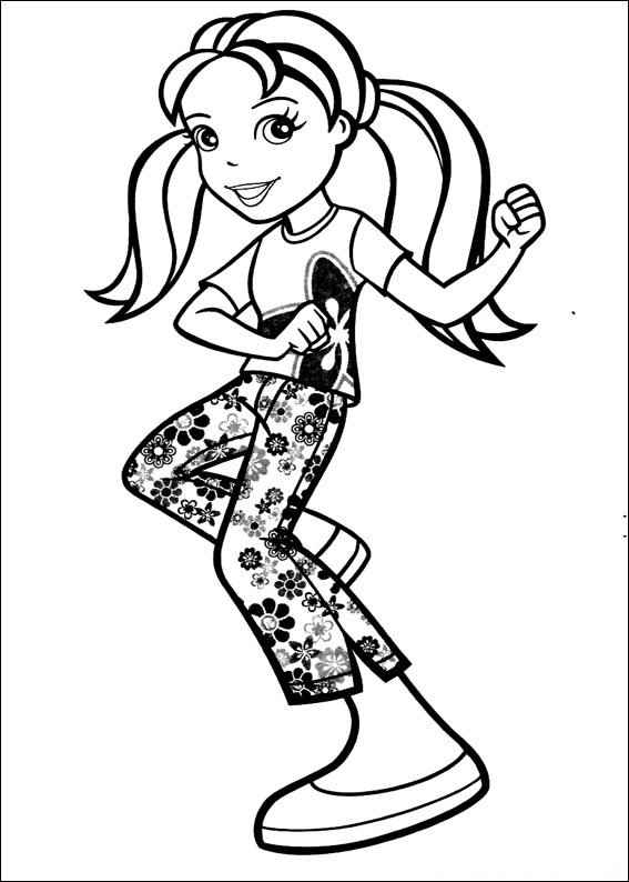 Desenho de Desenhos Polly Pocket Para Colorir Imagem