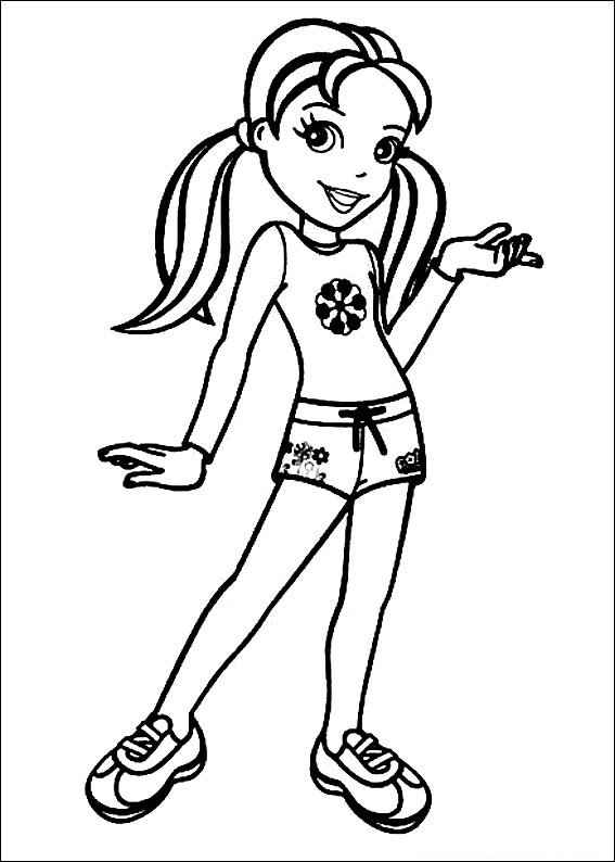 Desenho de Desenhos Polly Pocket Para Colorir Imprimir