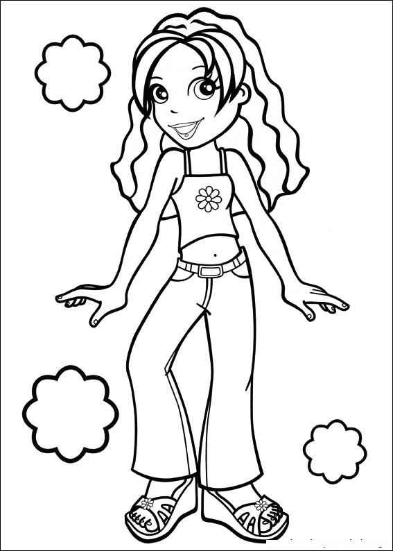Desenho de Desenhos Polly Pocket Para Colorir Linda 2