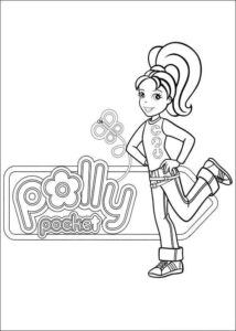 Desenho de Desenhos Polly Pocket Para Colorir Polly