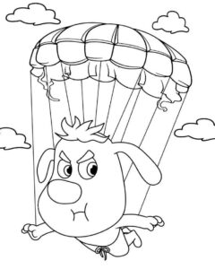 Desenho de Detetive Labrador Desenho Colorir Imprimir 05