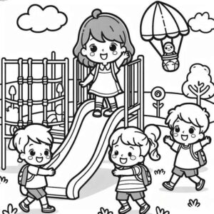 Desenho de Dia Das Crianças Desenho Colorir Imprimir 09