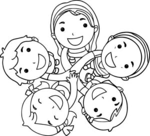 Desenho de Dia Das Crianças Desenho Colorir Imprimir 12