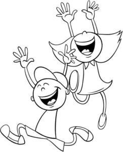 Desenho de Dia Das Crianças Desenho Colorir Imprimir 15