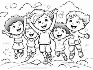 Desenho de Dia Das Crianças Desenho Colorir Imprimir 17