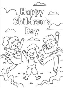 Desenho de Dia Das Crianças Desenho Colorir Imprimir 23