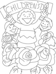 Desenho de Dia Das Crianças Desenho Colorir Imprimir 24