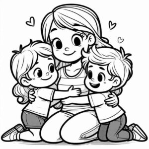 Desenho de Dia Das Mães Desenho Colorir Imprimir 14