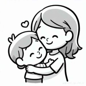 Desenho de Dia Das Mães Desenho Colorir Imprimir 15
