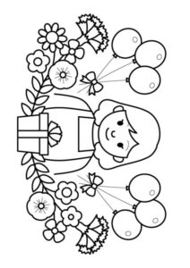 Desenho de Dia Das Mães Desenho Colorir Imprimir 16