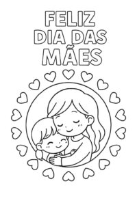 Desenho de Dia Das Mães Desenho Colorir Imprimir 25
