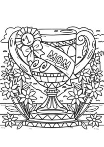 Desenho de Dia Das Mães Desenho Colorir Imprimir 26