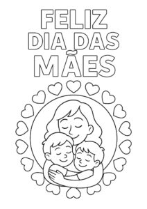 Desenho de Dia Das Mães Desenho Colorir Imprimir 31