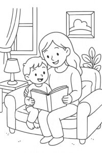 Desenho de Dia Das Mães Desenho Colorir Imprimir 32