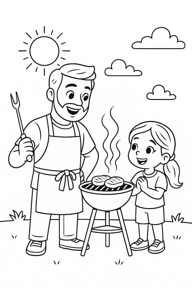 Desenho de Dia Dos Pais Desenho Colorir Imprimir 25