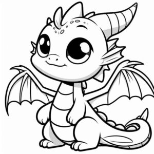 Desenho de Dragao Desenho Colorir Imprimir 17