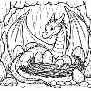 Desenho de Dragao Desenho Colorir Imprimir 27