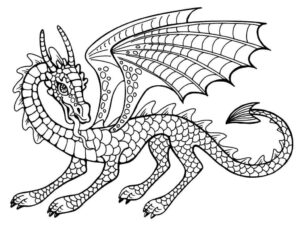 Desenho de Dragao Desenho Colorir Imprimir 39
