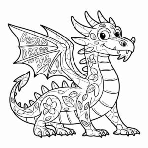 Desenho de Dragao Desenho Colorir Imprimir 43