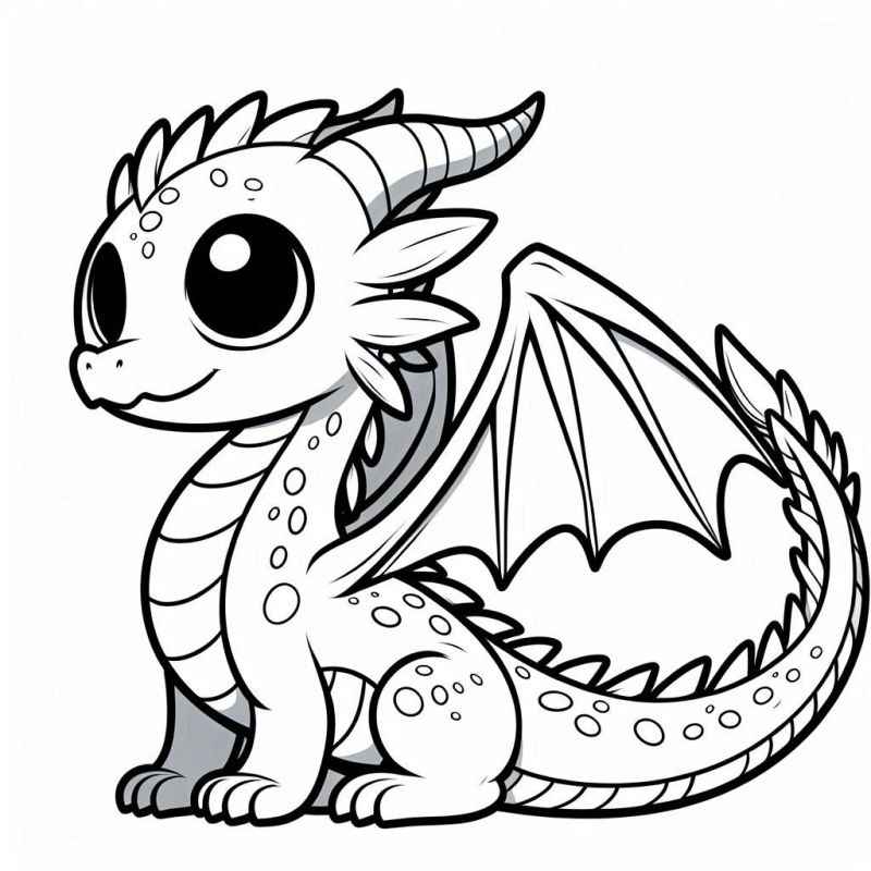 Desenho de Dragao Desenho Colorir Imprimir 61