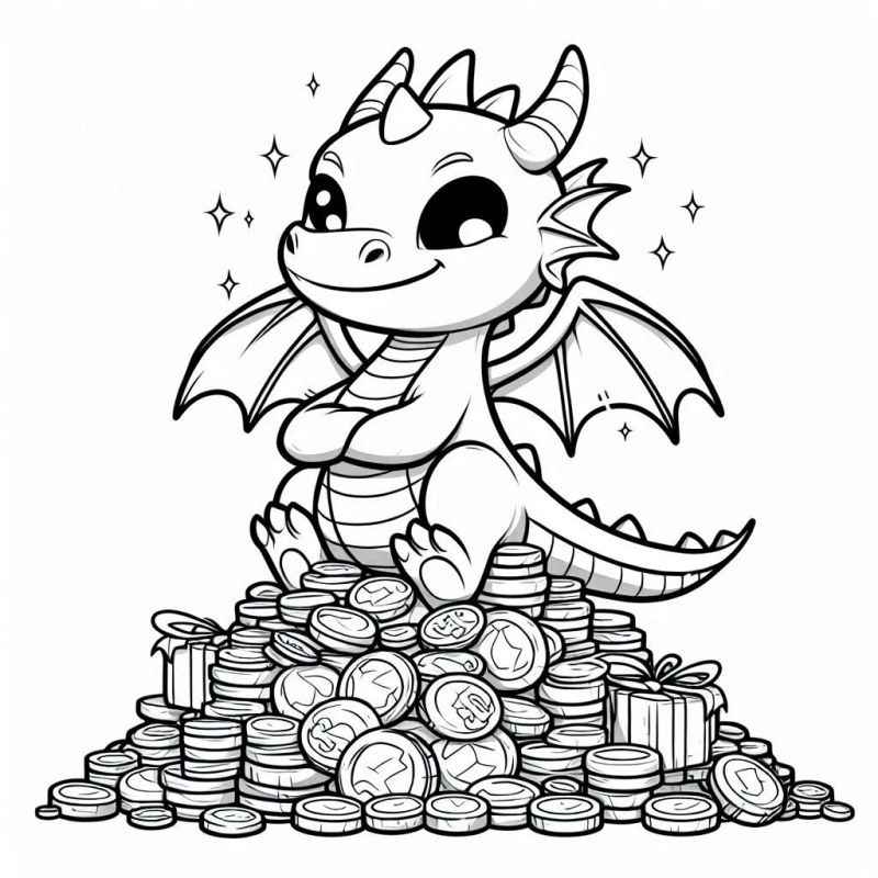 Desenho de Dragao Desenho Colorir Imprimir 62