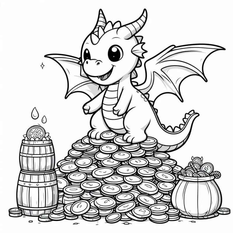 Desenho de Dragao Desenho Colorir Imprimir 65