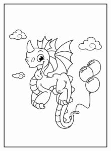 Desenho de Dragao Desenho Colorir Imprimir 68