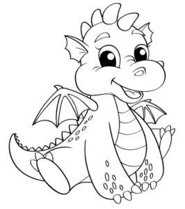 Desenho de Dragao Desenho Colorir Imprimir 69