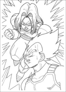 Desenho de Dragon Ball Z Para Colorir 22