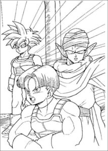 Desenho de Dragon Ball Z Para Colorir 5