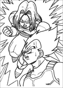 Desenho de Dragon Ball Z Para Colorir 6