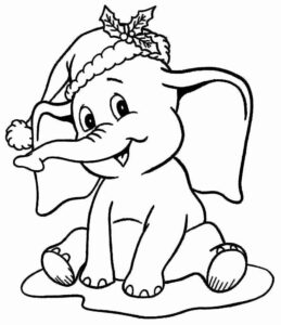 Desenho de Elefante Desenho Colorir Imprimir 11