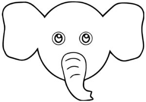 Desenho de Elefante Desenho Colorir Imprimir 43